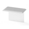 end cap Futsu Slim 3- srebrny