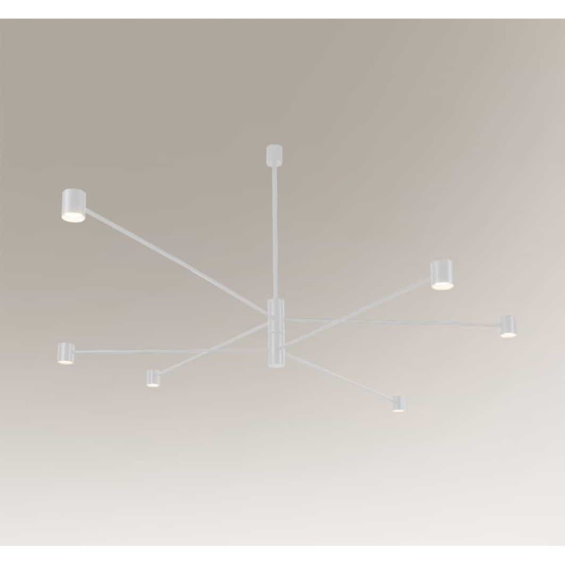oprawa zwieszana - 6 x moduł LED CL 147 φ 33 mm (wbudowane)