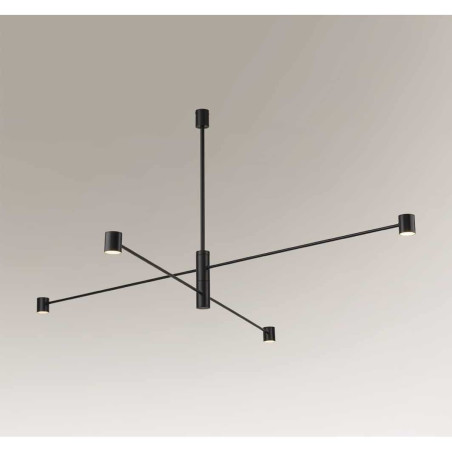 oprawa zwieszana - 4 x moduł LED CL 147 φ 33 mm (wbudowane)