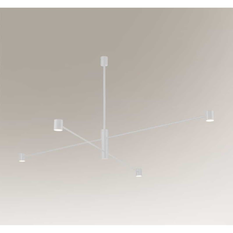 oprawa zwieszana - 4 x moduł LED CL 147 φ 33 mm (wbudowane)