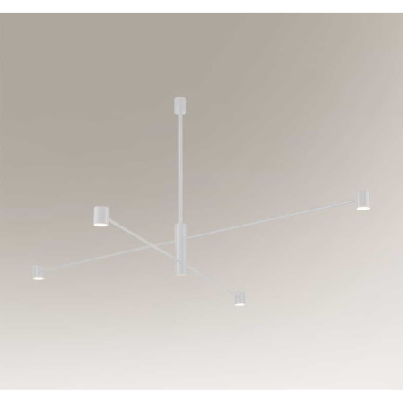oprawa zwieszana - 4 x moduł LED CL 147 φ 33 mm (wbudowane)