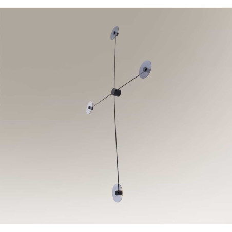 kinkiet - 4 x moduł LED CL 147 φ 33 mm (wbudowane)