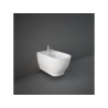 Rak Ceramics Bidet MOON  podwieszany 56x36 cm biały połysk