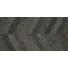 Grespania Rioja Chevron Negro 45x90 cm