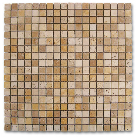 Dune Emphasis Mosaico Travertino Dados 30,5x30,5