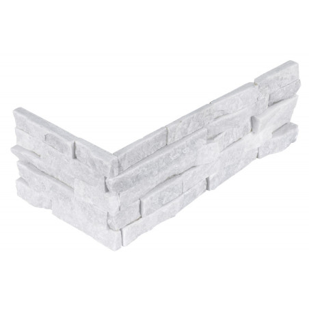 Dune Megalos Bianco Brick Corner 15x60