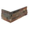 Dune Megalos Oxido Brick Corner 15x60