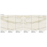 I Classici di Rex Calacatta Gold Matte 30x120cm/10mm