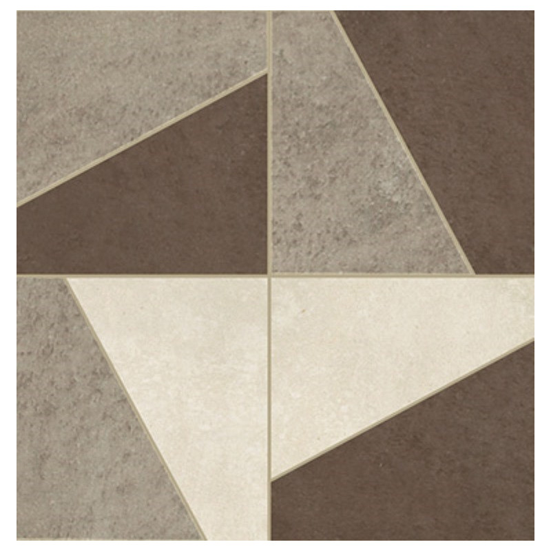 Apavisa Microcement Dark Lappato Mosaico Poly 30x30 cm