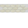 Apavisa Nanocorten White Lappato Mosaico Flake 15x45cm/4mm