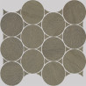 Apavisa Nanoshiba 7.0 Brown Natural Mosaico Circle 30x35 cm