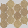 Apavisa Nanoshiba 7.0 Beige Natural Mosaico Circle 30x35 cm