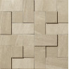 Apavisa  Materia  Beige Natural Mosaico Brick 30x30cm /11mm